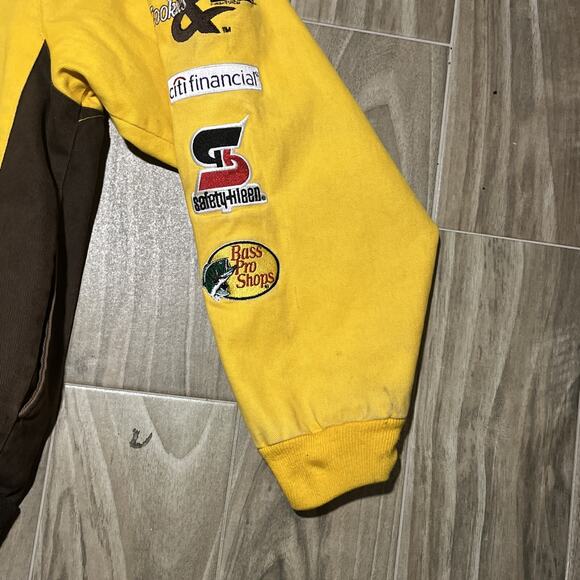 Chase Authentics M&M’s Jacket Yellow/Brown Size 3XL NASCAR Racing - Picture 12 of 16
